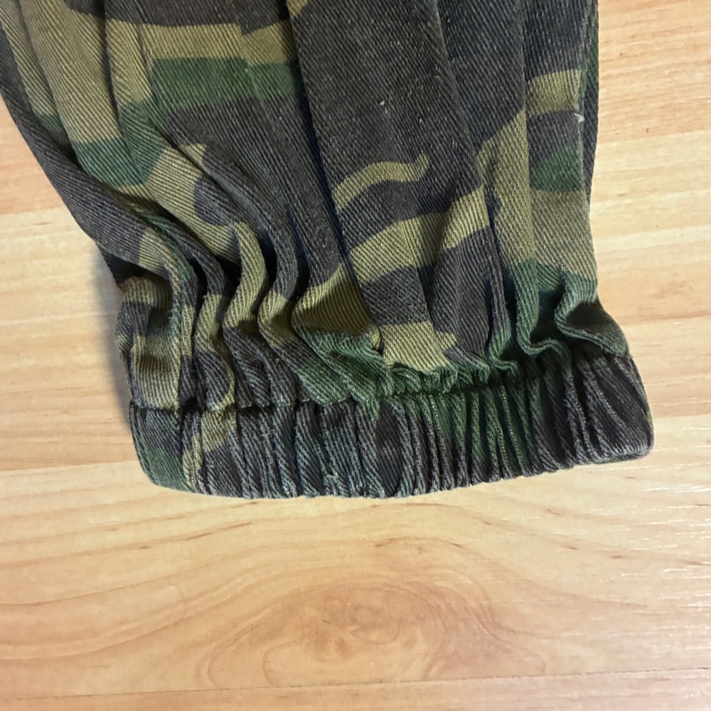 ⚡️3 for 25⚡️ SHEIN Women’s Green Camouflage Cargo Pants – Size 12 - Picture 4 of 6